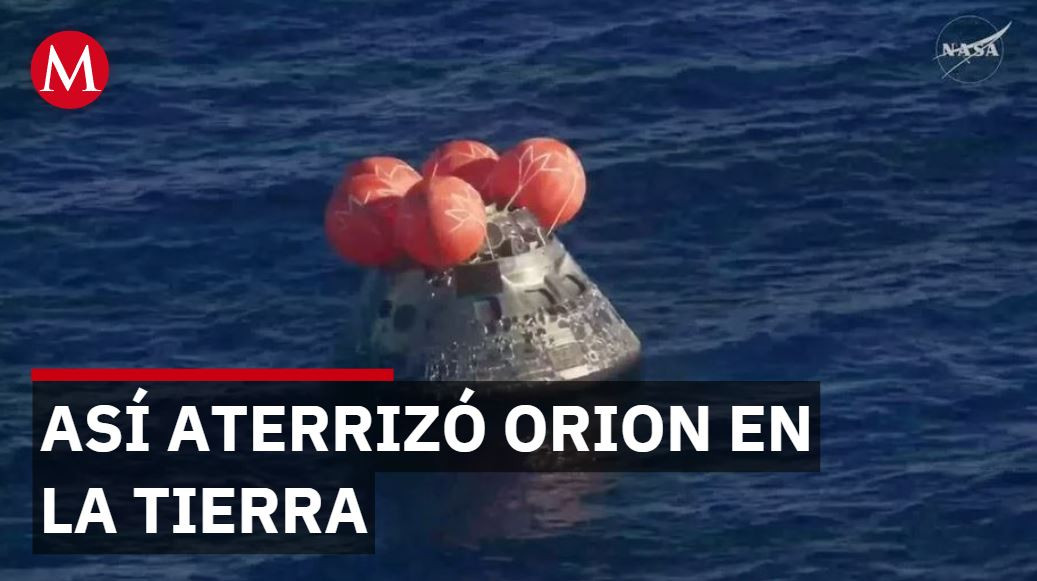 Así fue el amerizaje de Orion 'Artemis II resumen'