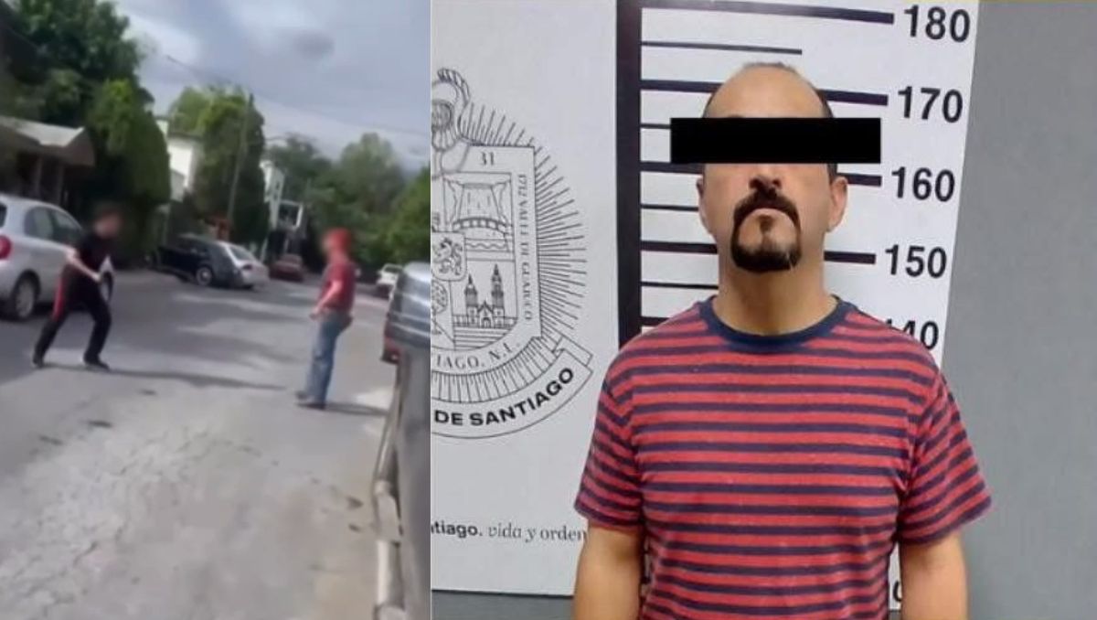 El  hecho fue captado en video, en el que se muestra tanto al menor como el hombre discuten. Especial