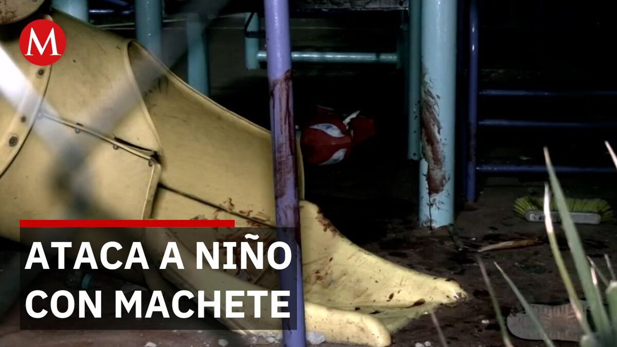 Hombre ataca con machete a niño de 4 años en CdMx; vecinos casi lo linchan