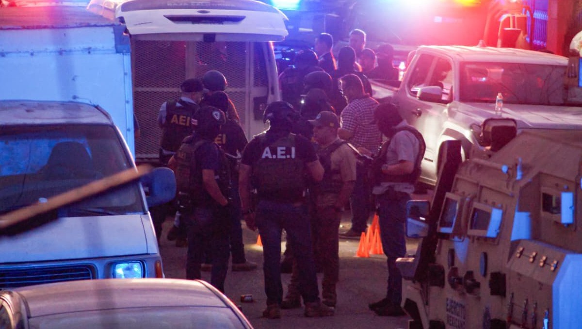 Detienen a “El Mike”, presunto operador de Los Rusos, tras un cateo realizado durante una fiesta familiar en Baja California