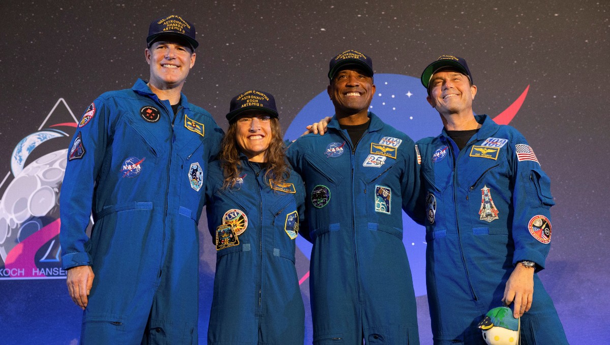 Astronautas de Artemis II hablan ante la prensa de su experiencia durante la misión