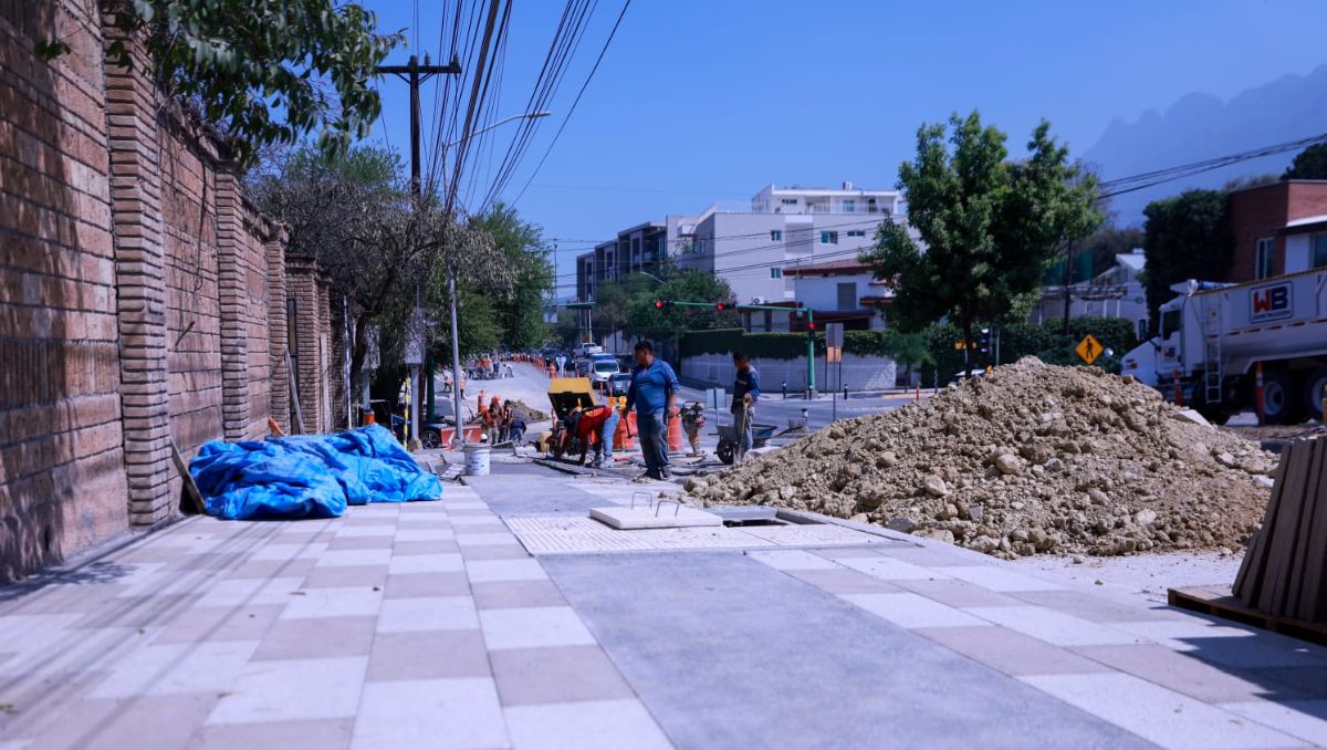 Actualmente realizan trabajos en la zona de Alfonso Reyes en San Pedro. | Especial