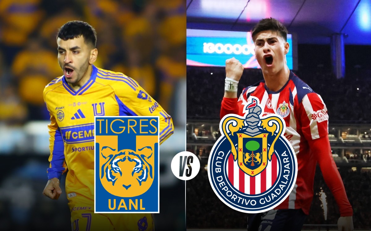 Tigres vs Chivas EN VIVO partido de la jornada 14 del Clausura 2026 de la Liga MX (Imago7)