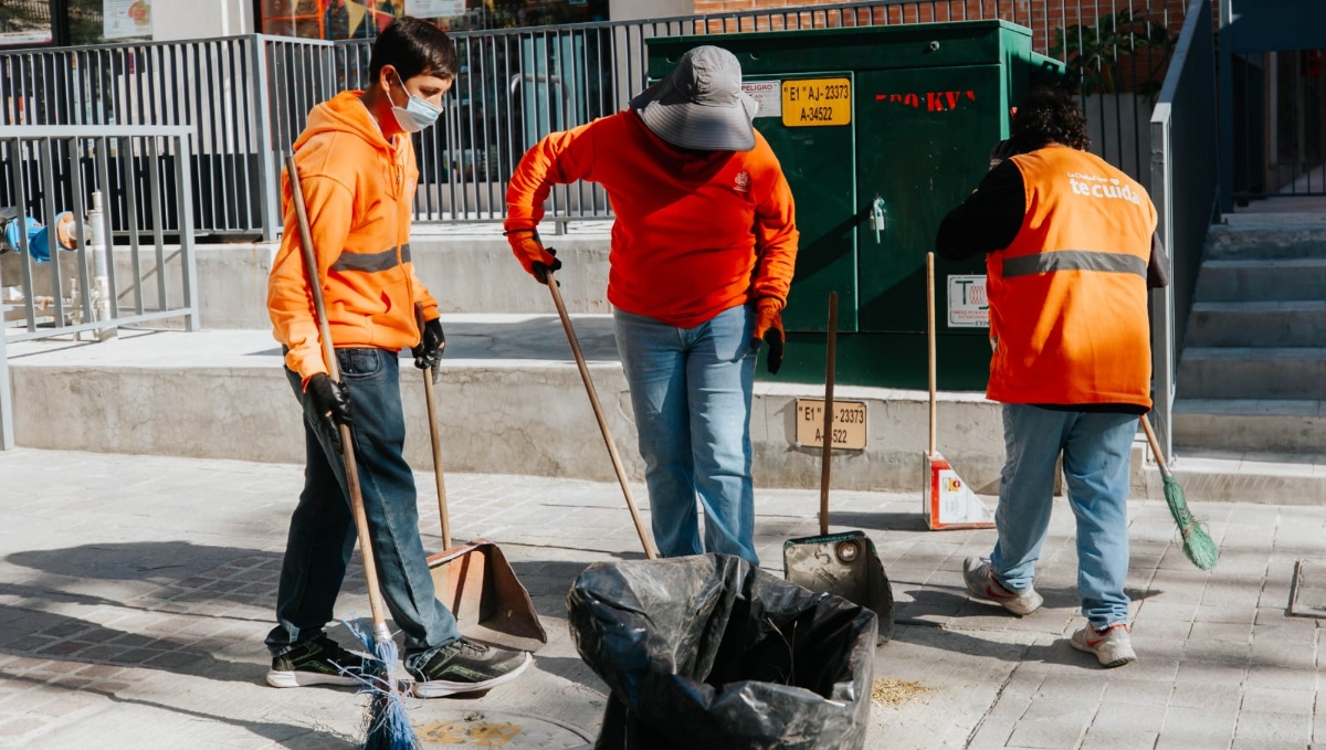 La calle López Cotilla fue intervenida desde el cruce con Francisco Javier Gamboa, hasta Enrique Díaz de León (Foto: Cortesía)