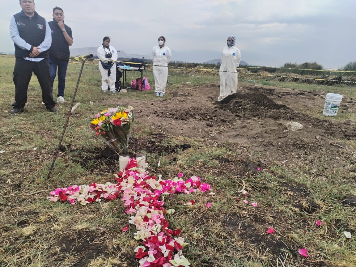 Hallan más de 200 restos óseos en los límites entre Tláhuac y Chalco.