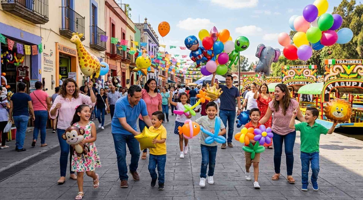 Desfile de Globos en Xochimilco. | MILENIO IA