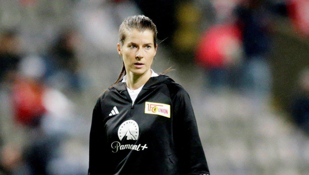 Marie-Louise Eta, entrenadora del Unión Berlín de la Bundesliga (Reuters)