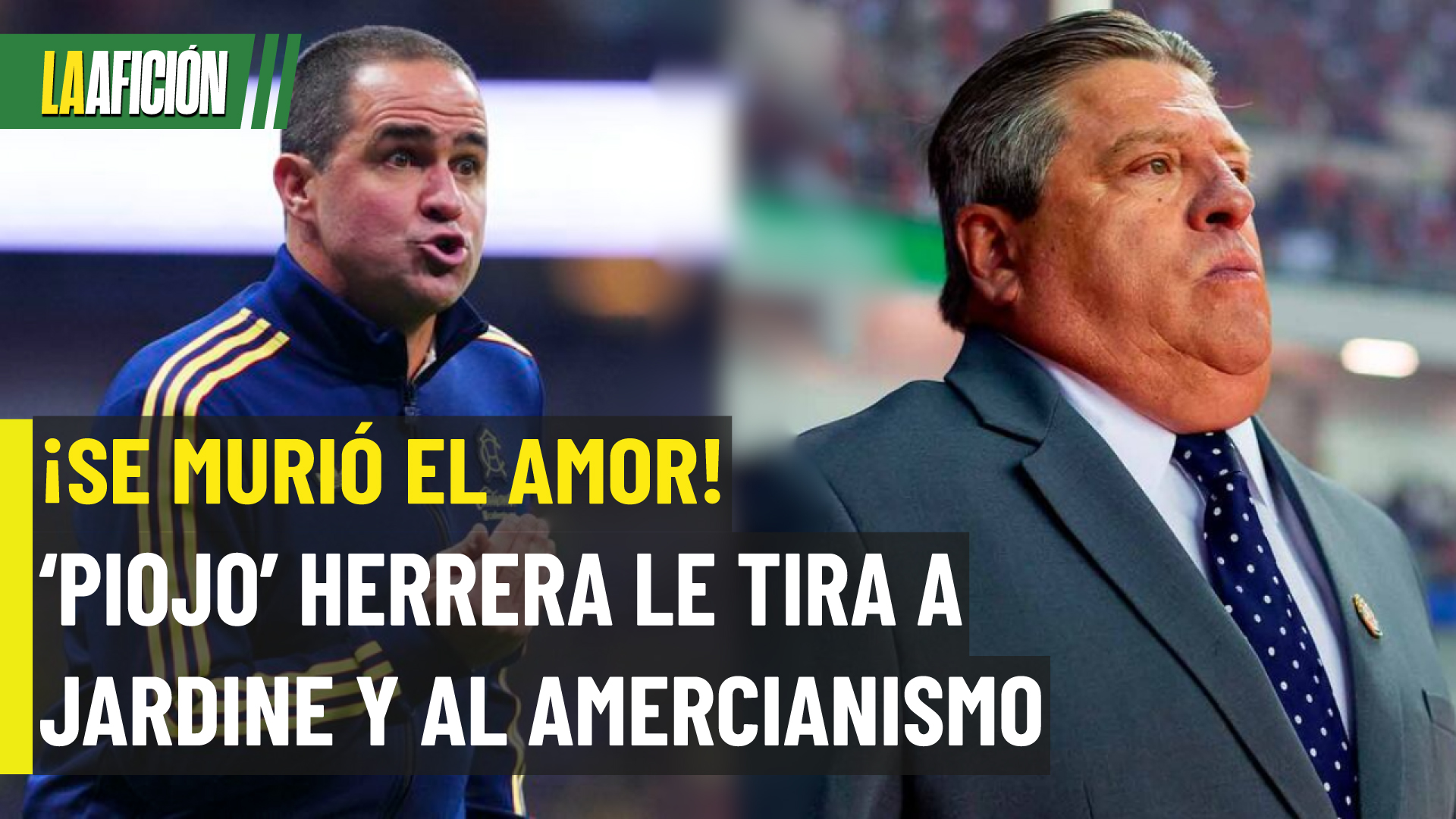 Miguel Herrera revienta a André Jardine EN VIVO