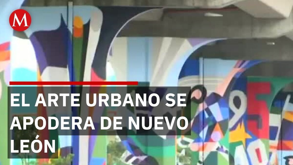 Monterrey transforma sus avenidas con arte para el Mundial