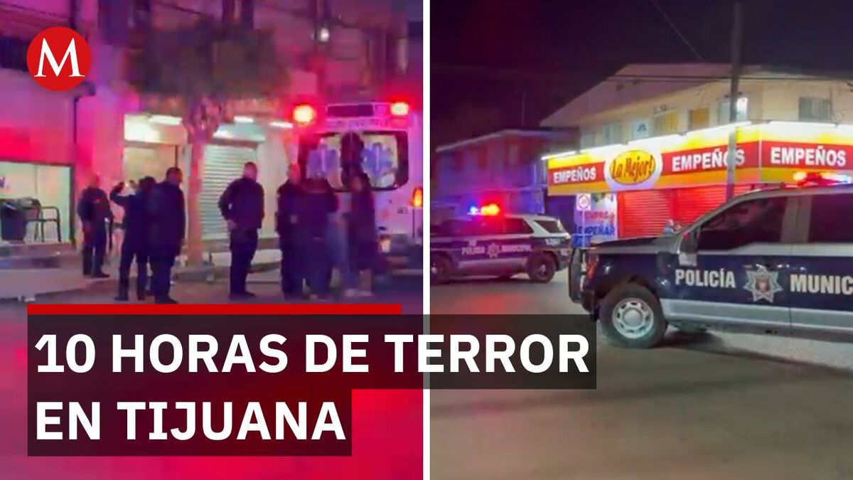 Ocho hombres asesinados en solo 10 horas en Tijuana