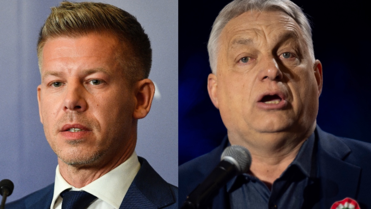 Peter Magyar, líder del partido conservador proeuropeo TISZA. | AFP