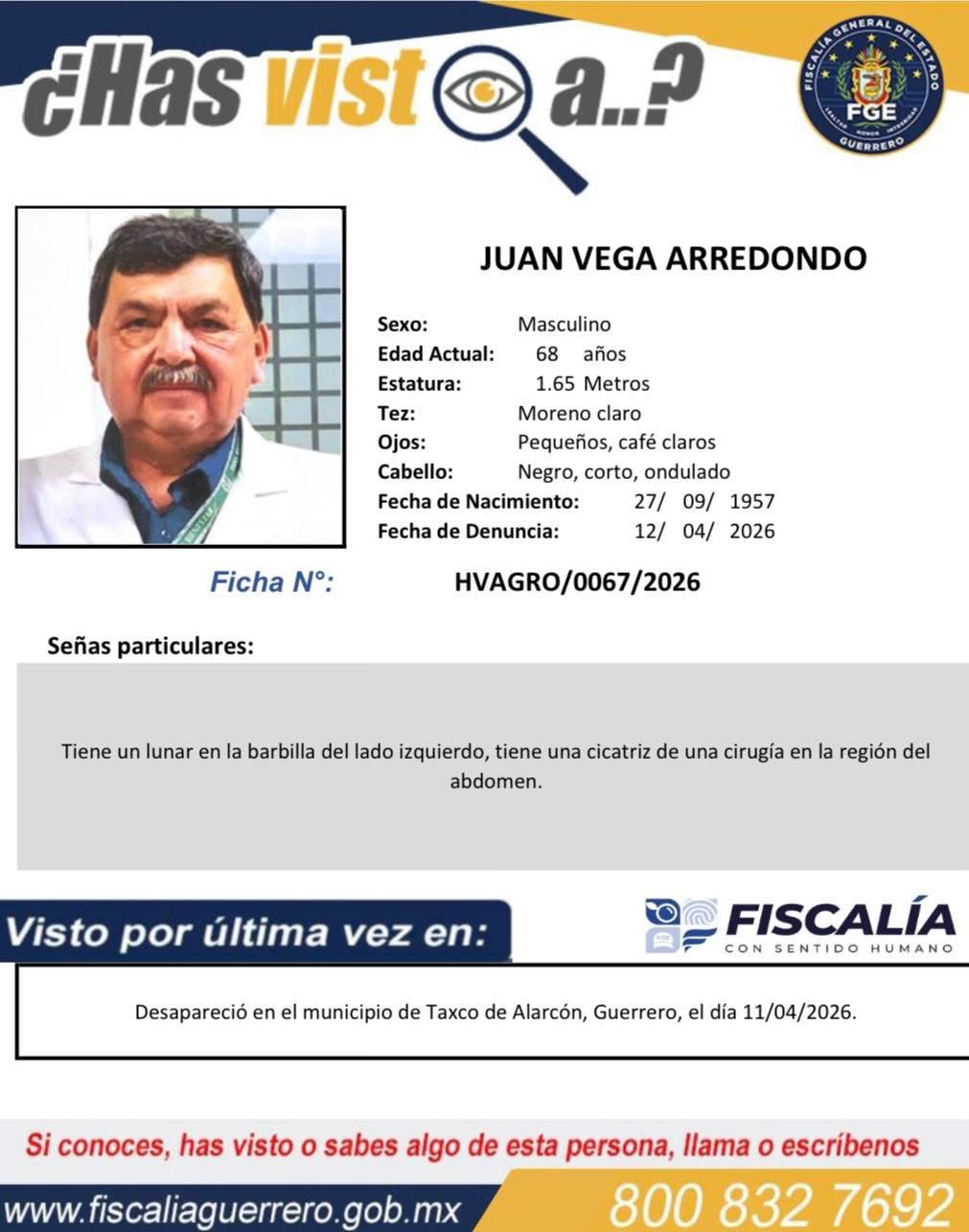 Hasta el momento, el alcalde Juan Andrés Vega Carranza no ha emitido ningún posicionamiento oficial