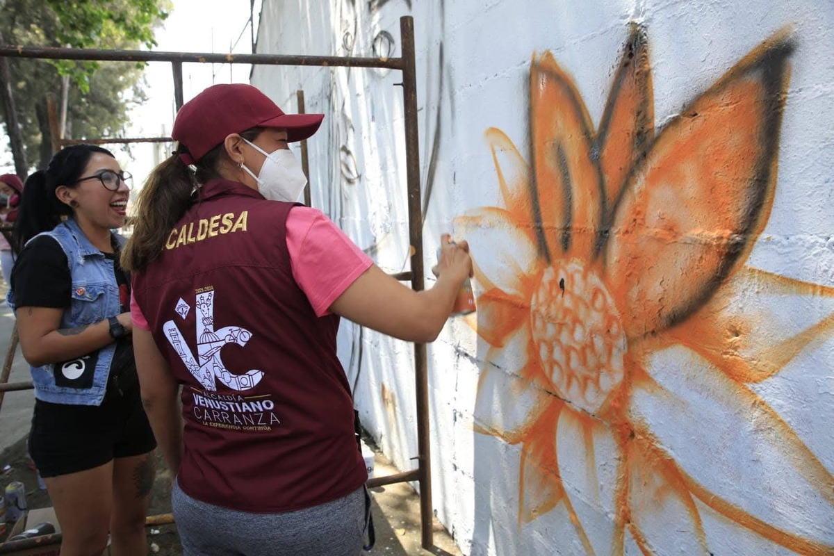 Evelyn Parra, impulsó el arte urbano como una poderosa herramienta de transformación social. | Redacción