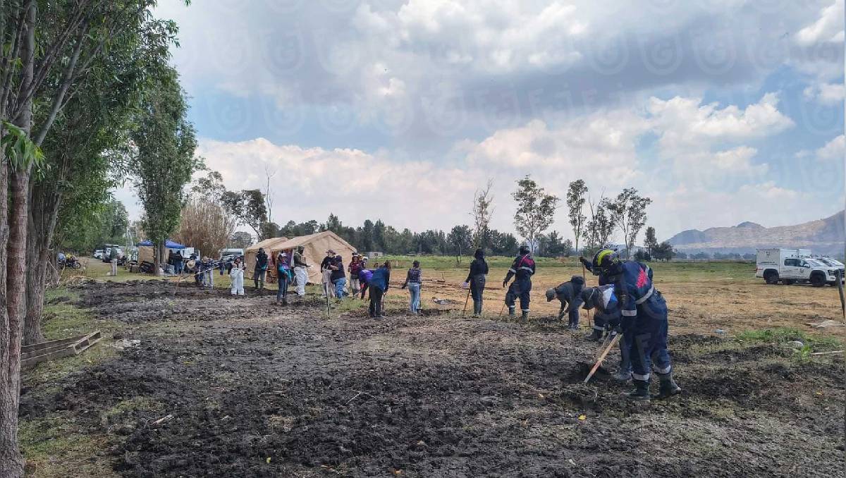 La FGJ informó que los restos hallados podrían corresponder al menos a tres individuos (Foto: FGJ-CdMx)