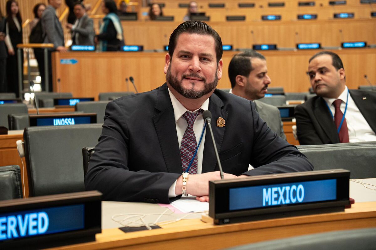 Ismael Burgueño Ruiz, participó en un encuentro en la Organización de las Naciones Unidas (ONU), donde representó a México. | Redacción