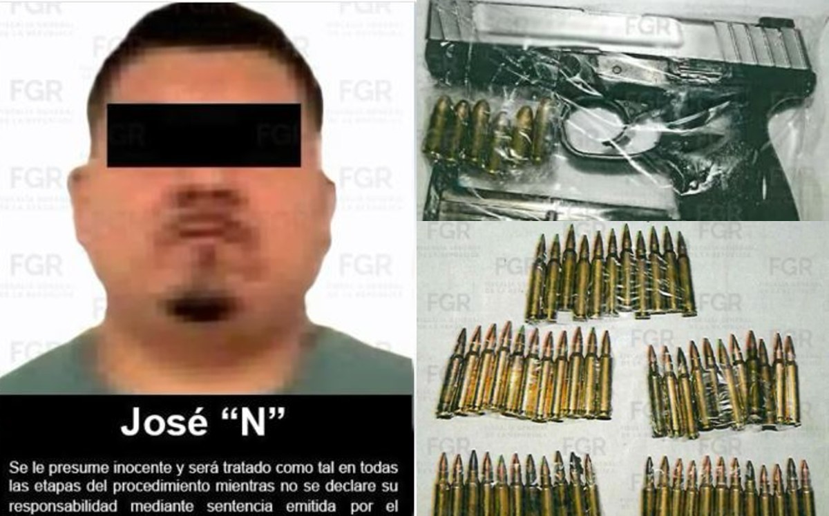 José N fue vinculado a proceso en Nuevo Laredo, Tamaulipas. | FGR