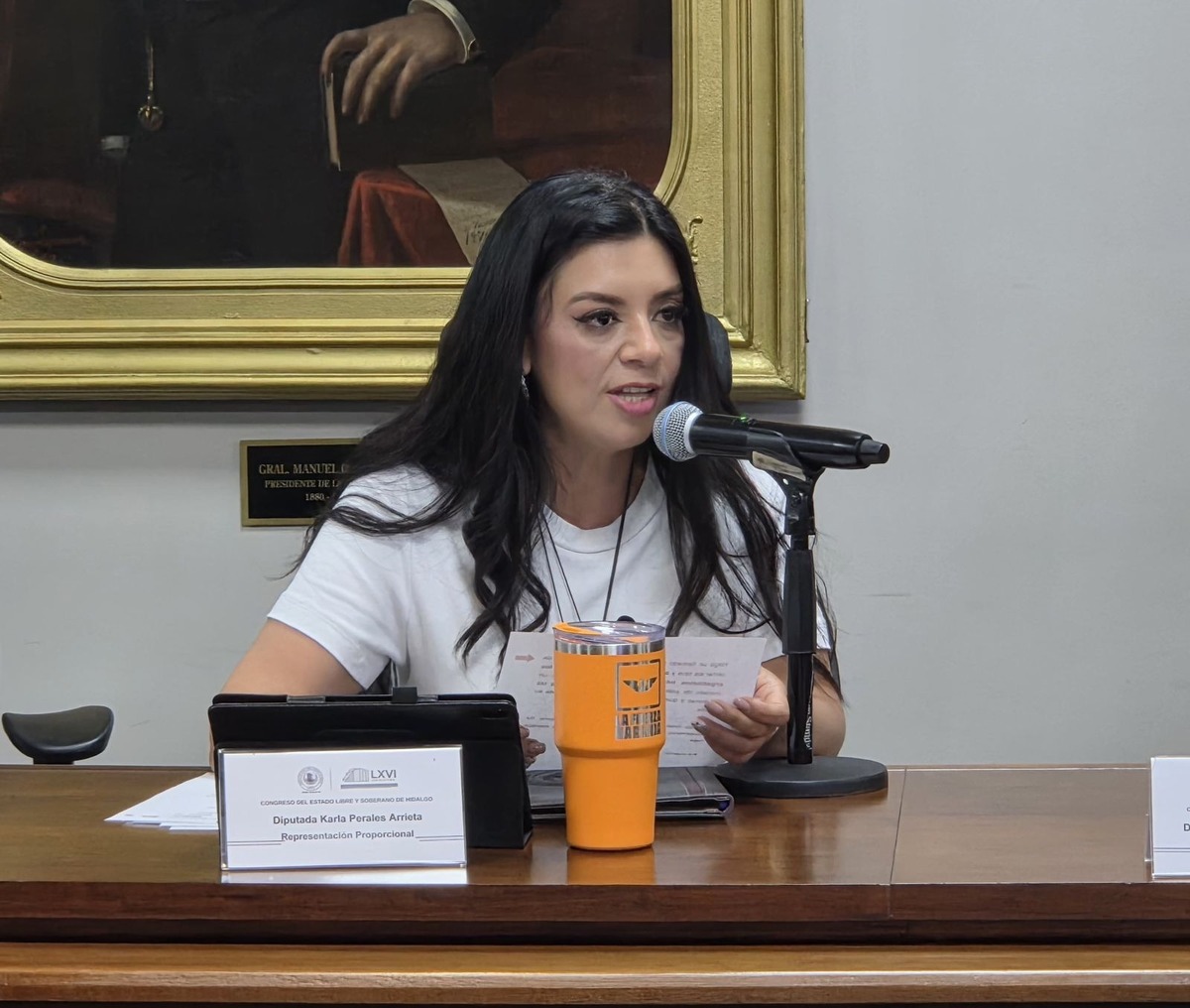 Karla Perales diputada de Movimiento Ciudadano. (Cortesía)