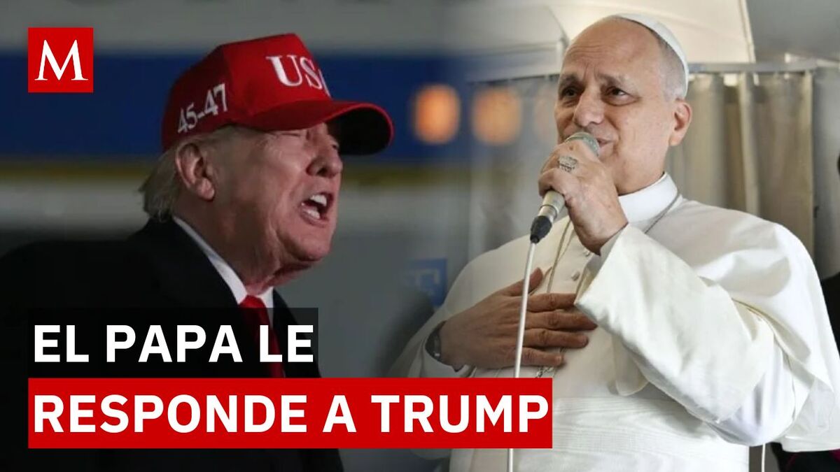 "No le tengo miedo": El Papa desafía a Trump desde el avión papal