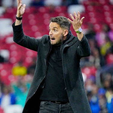Nicolás Larcamón, director técnico de Cruz Azul
