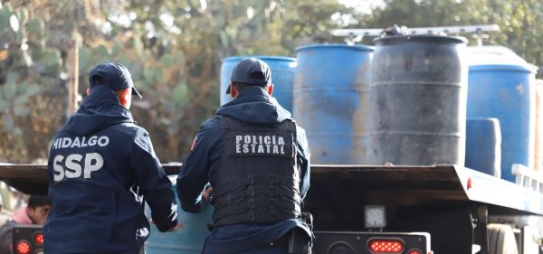 En dicho periodo la Secretaría de Seguridad Pública estatal aseguró 220 pipas, mil 199 vehículos. CORTESÍA