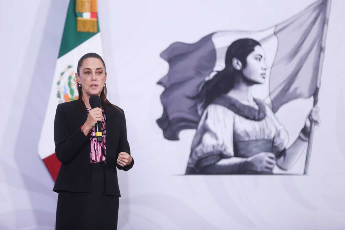 La Presidenta recordó que Luisa Alcalde inició en el movimiento de la 4T siendo muy joven.  | Foto: Araceli López