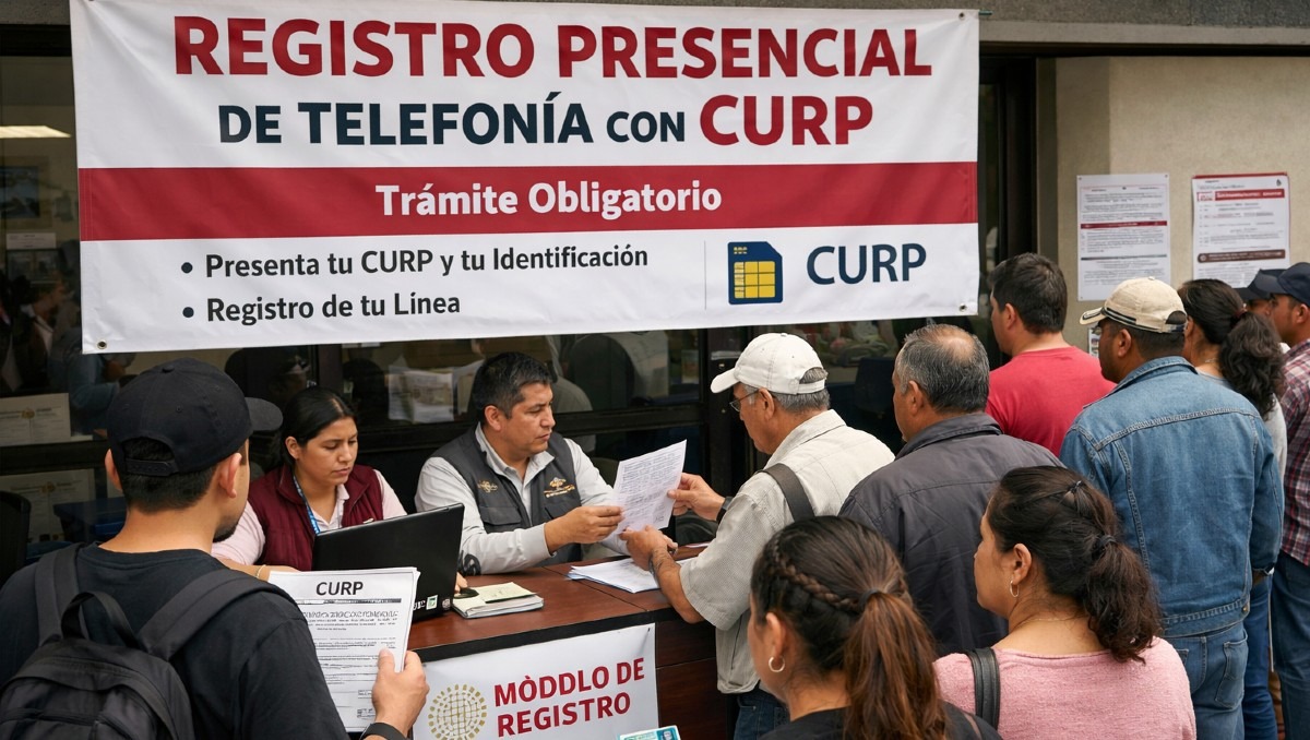 Puedes hacer el registro de celulares con CURP o INE de manera presencial | IA Discover