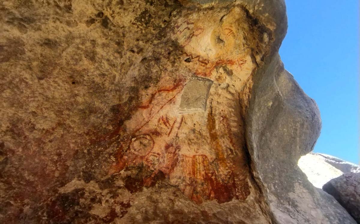 Robo de pinturas rupestres en Coahuila. | Foto: Especial