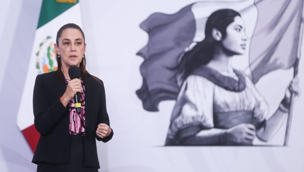 Sheinbaum se pronuncia por solución pacífica a conflictos en Medio Oriente. | Araceli López