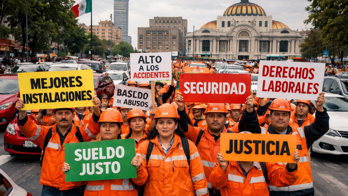 Trabajadores del metro anunciaron un paro escalonado de actividades | IA DISCOVER