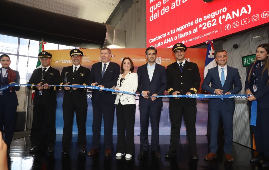 El vuelo inaugural de Aeroméxico tuvo una duración de 11 horas con un Boeing 787 Dreamliner. | Luis Guerra