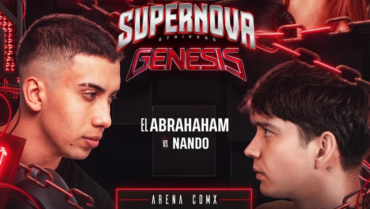 Abraham vs. Nando en Supernova Genesis 2026. | FOTO: Supernova: Genesis 2026