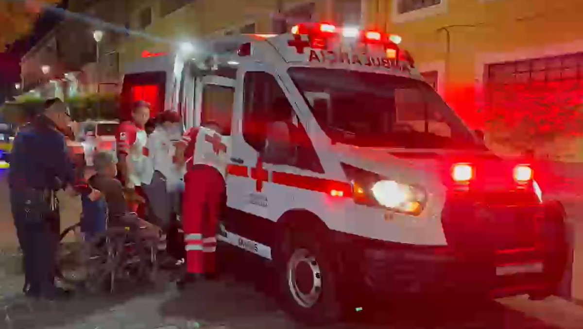 El adulto mayor quedó herido pero sin comprometer su vida (Vicente Torres Alfaro)