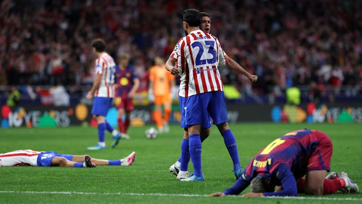 Atlético de Madrid elimina al Barcelona de la Champions League (AFP)