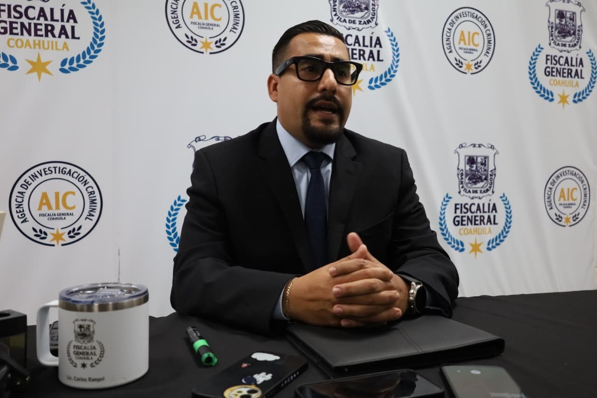 Carlos Rangel, delegado de la Fiscalía en la Laguna I. | Verónica Rivera