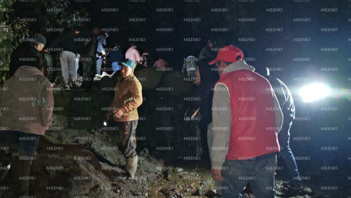 Localizan cuerpo de joven arrastrado por la corriente en Calimaya tras intensas lluvias en Edomex