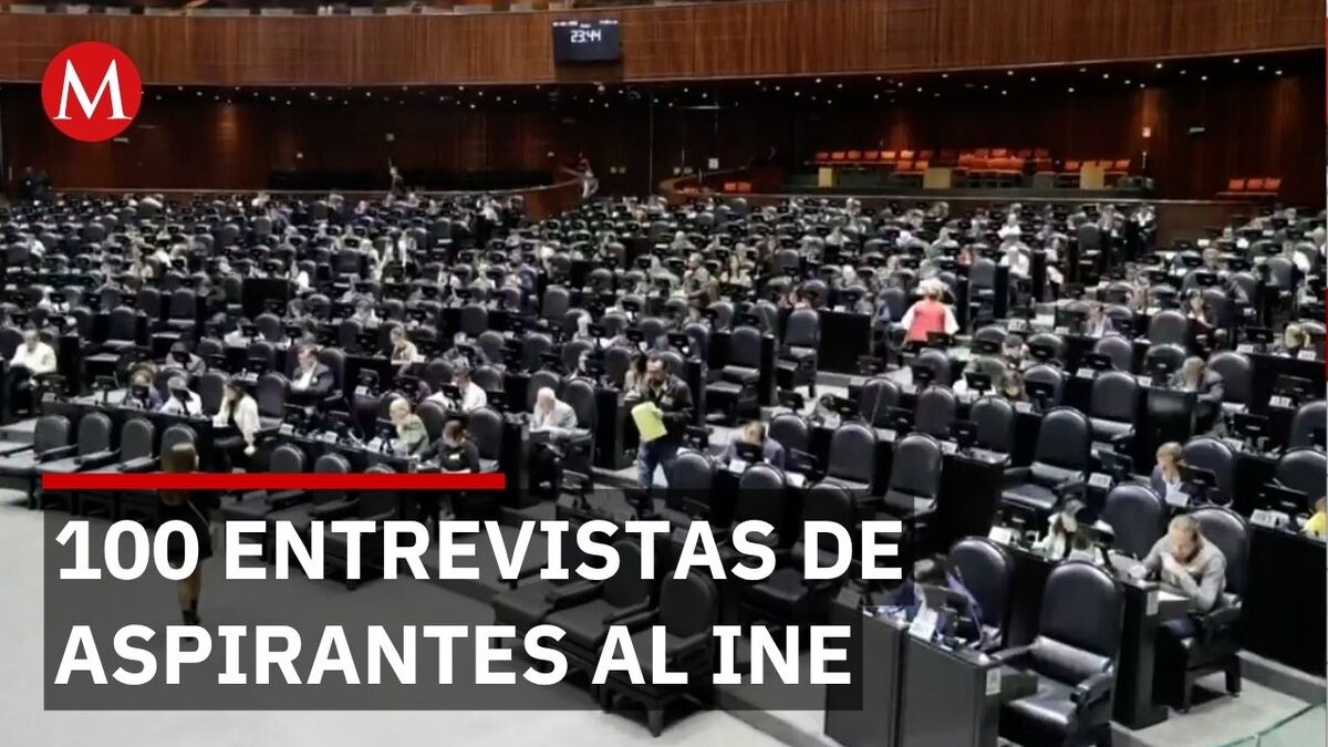 Definen lista de 100 aspirantes a consejeros del INE