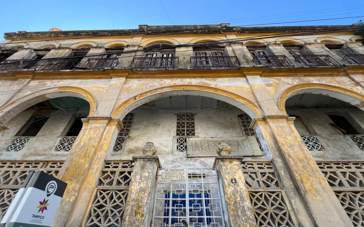 Edificio histórico en Centro de Tampico será un nuevo teatro. | Yazmín Sánchez