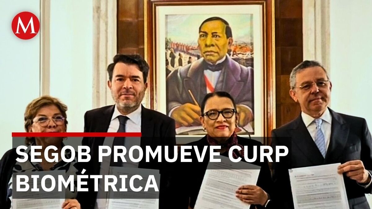Gobierno busca que la CURP biométrica sea el documento principal en México