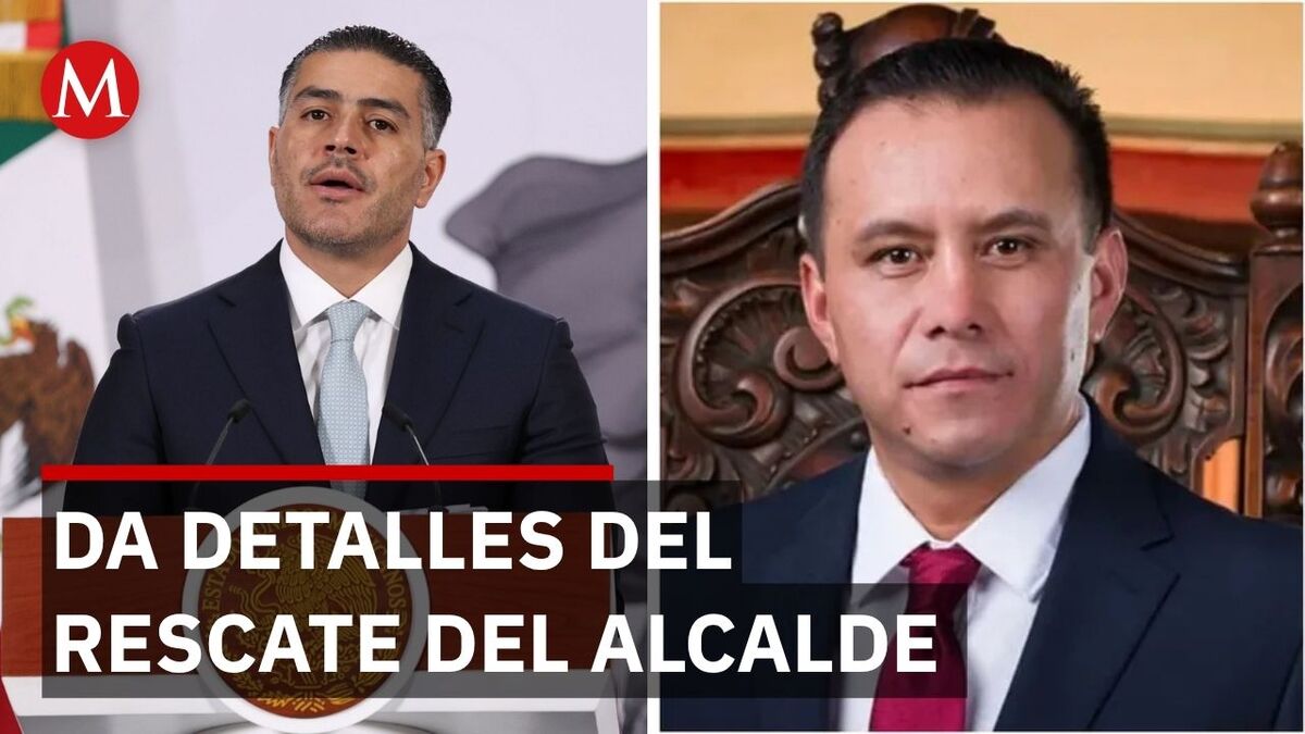 Harfuch da la cronología del rescate del edil de Taxco y su padre