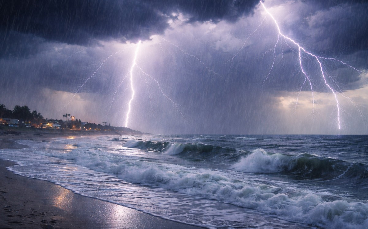 Lluvias eléctricas para el día martes 15 de abril en Tamaulipas