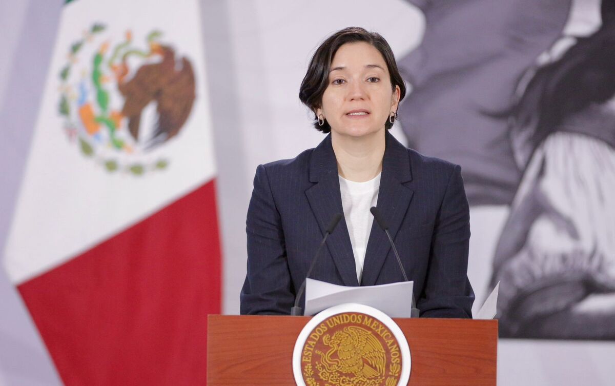 Marcela Figueroa, titular del SESNSP, destacó que el promedio diario de homicidios dolosos bajó en marzo. | Juan Carlos Bautista