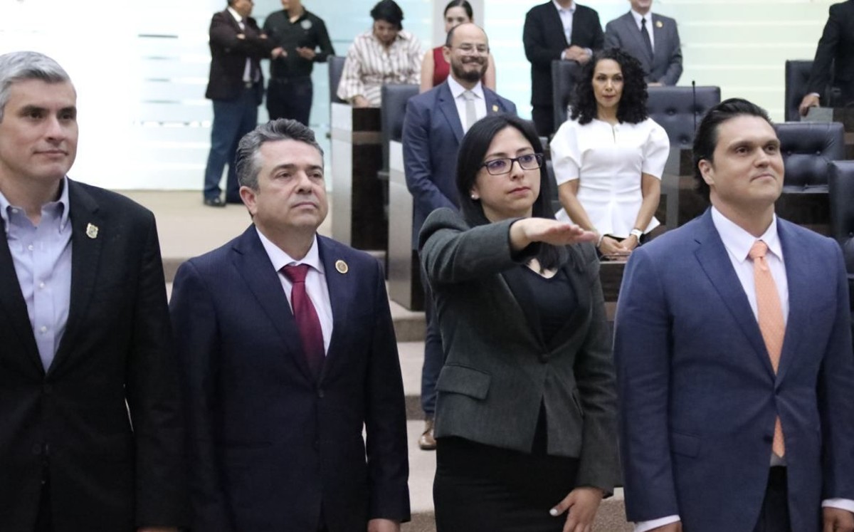 Miranda Zavala rindió protesta como titular de Asuntos Internos de la Fiscalía de Tamaulipas. | Cortesía