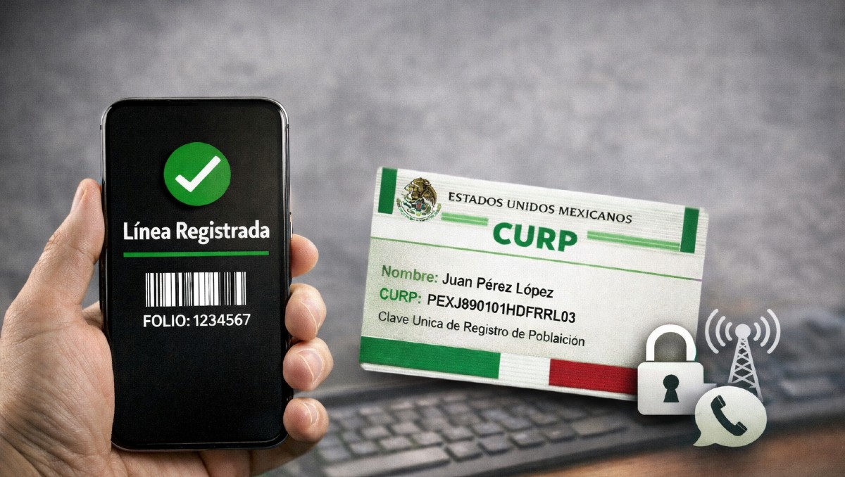 ¿Qué pasa después de registrar tu línea con CURP en México? | IA DISCOVER
