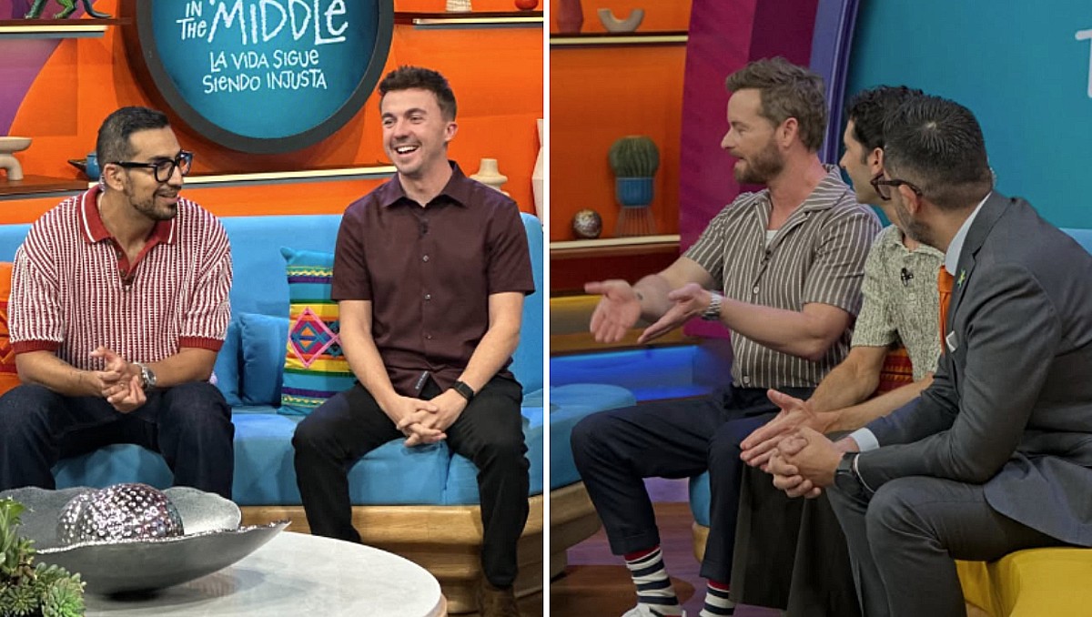 Protagonistas de Malcolm el de en medio asisten a Venga la Alegría