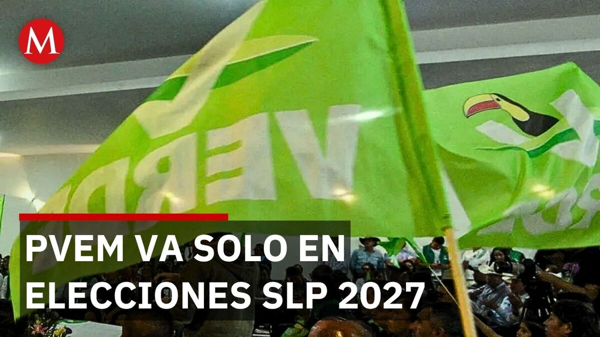 PVEM anuncia que competirá sin alianzas en SLP para elecciones 2027