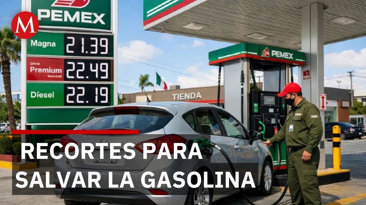 Sheinbaum anuncia recortes para mantener precio de gasolina en México