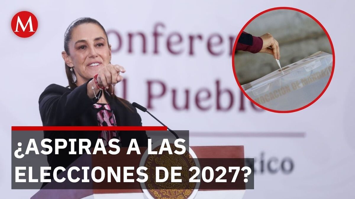 Sheinbaum exige renuncia a quienes busquen candidaturas para 2027