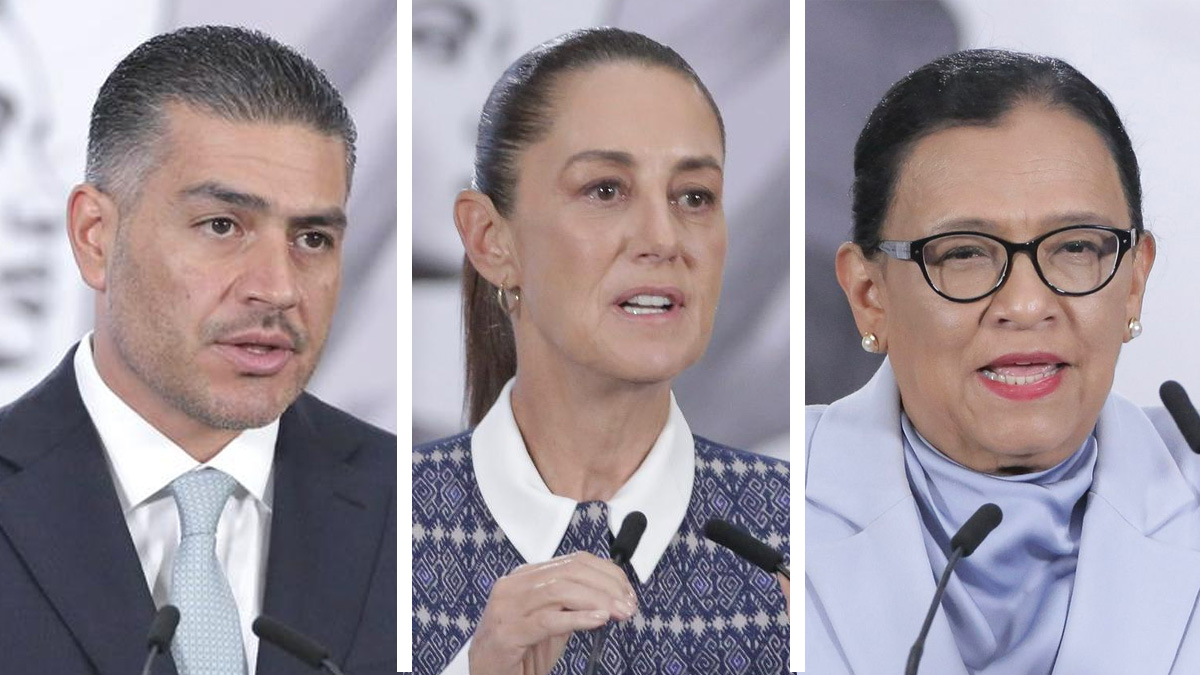 Sheinbaum inicia conferencia matutina desde Palacio Nacional. | Foto: Especial