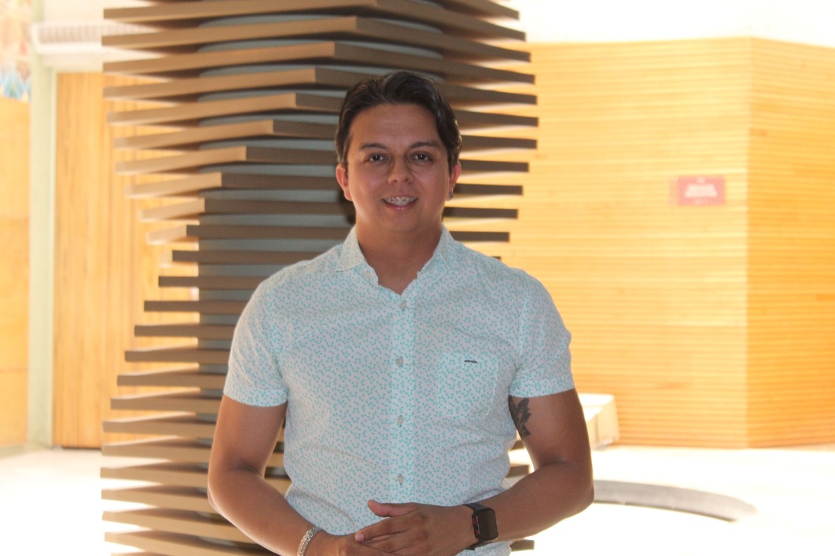 Carlos Güereca, representante del Colectivo Pieles. | Lilia Ovalle