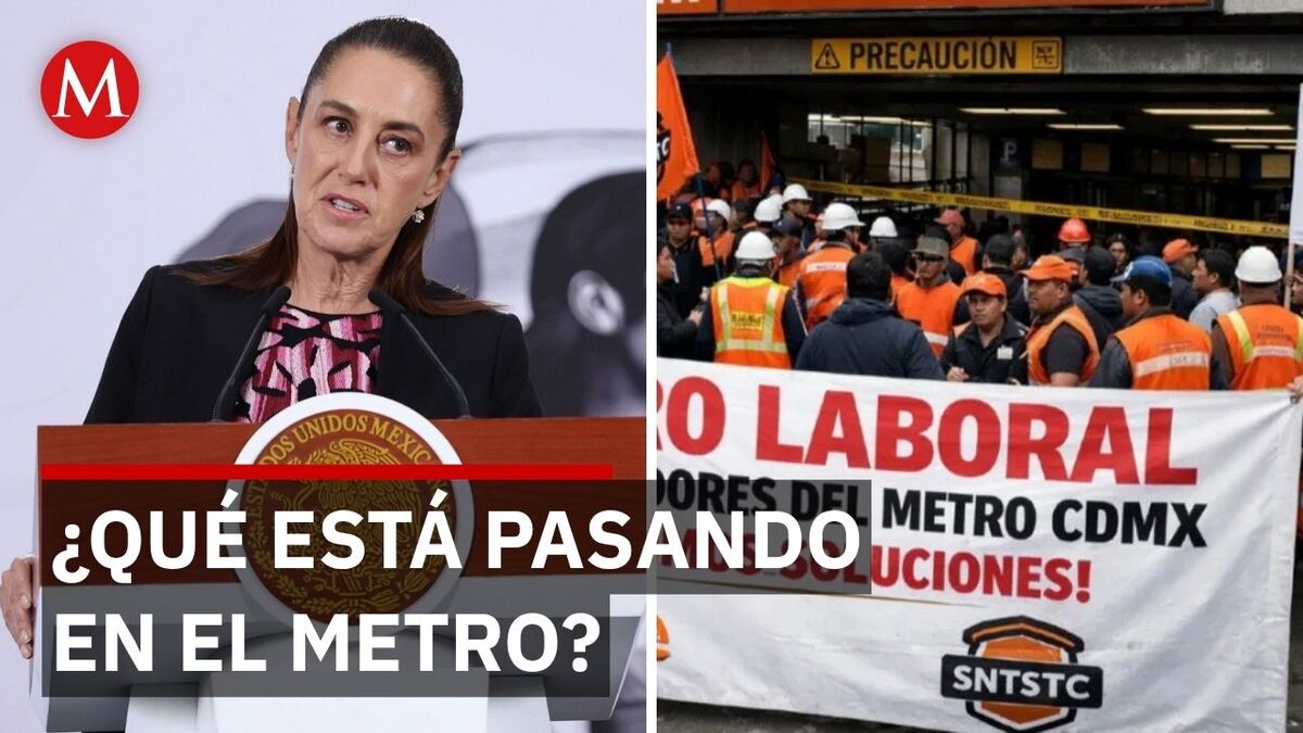 "Vienen más recursos para el Metro": La respuesta de Sheinbaum a las exigencias sindicales